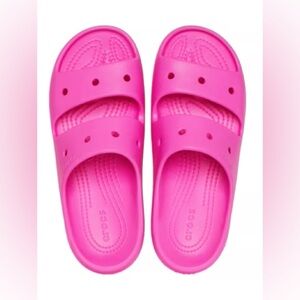 CROCS Bright Pink Women's Sandals
